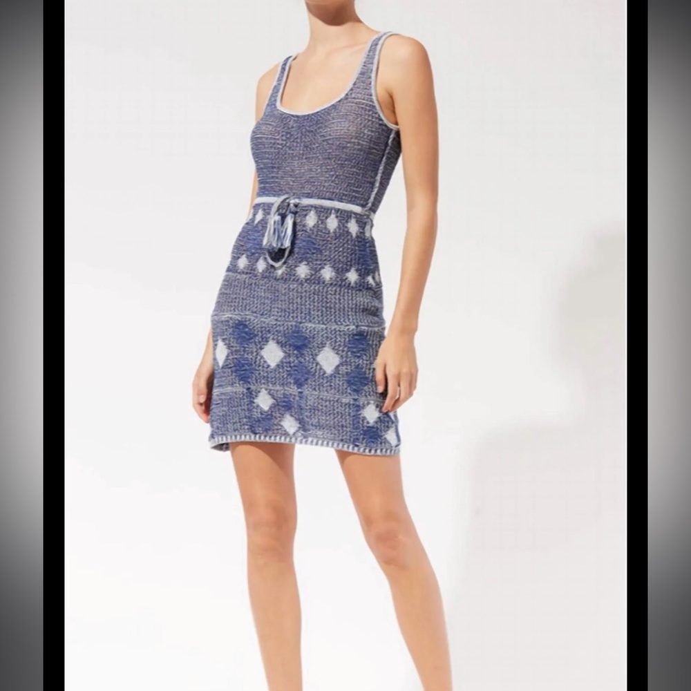 Solid and Striped Knit Kimberly Dress